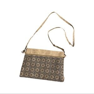 Cork Material Crossbody Bag